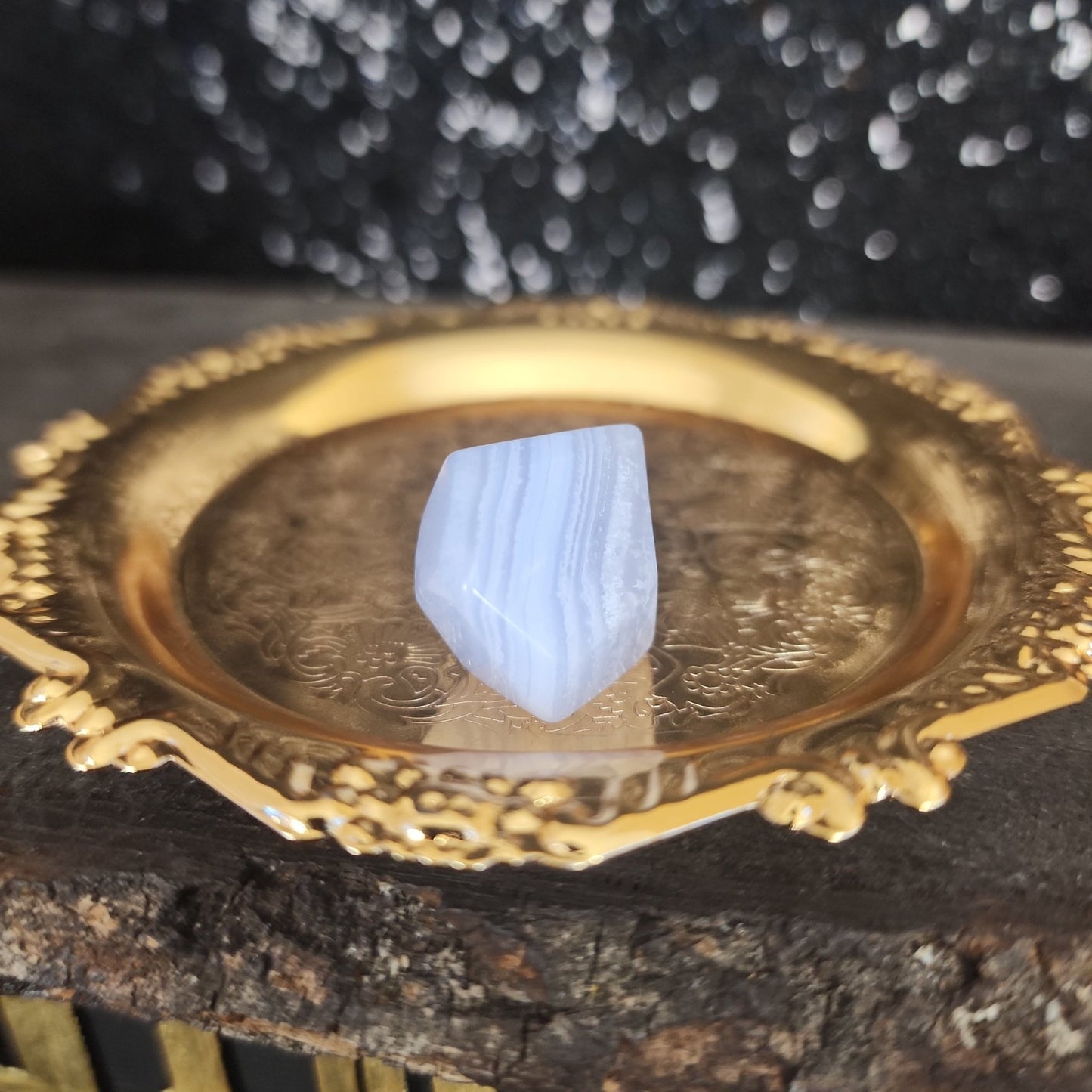 Blue Lace Agate Freeform - MagicBox Crystals