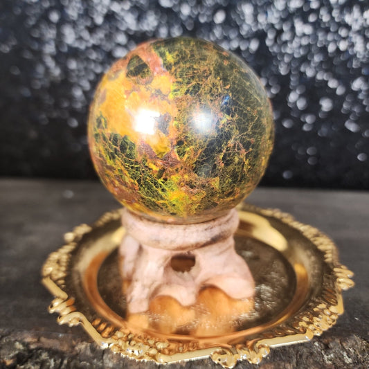 Bumblebee Jasper Sphere