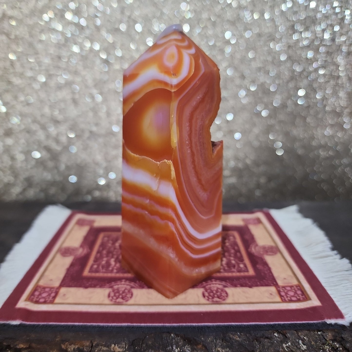 Carnelian Agate Tower - MagicBox Crystals
