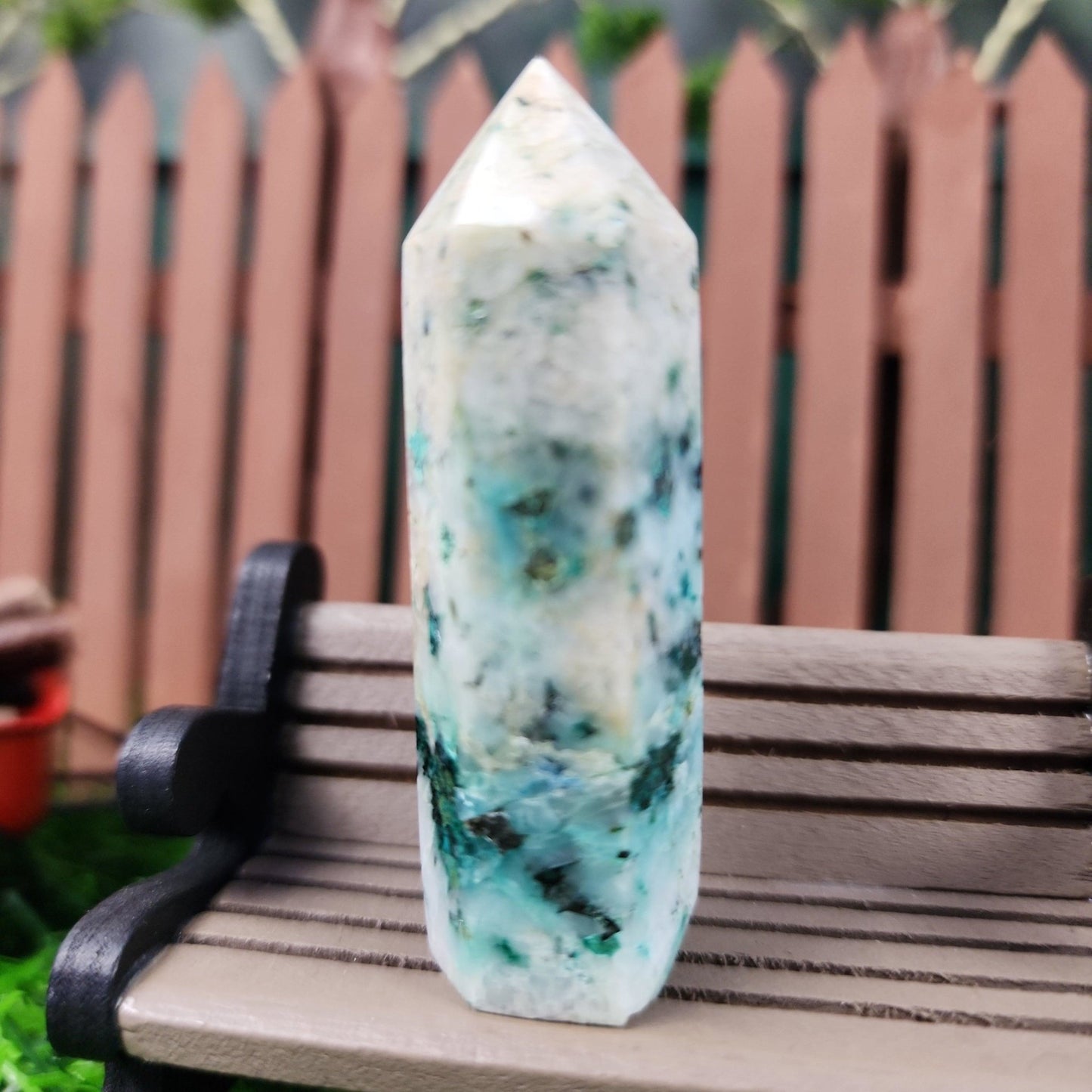 Chrysocolla Tower - MagicBox Crystals