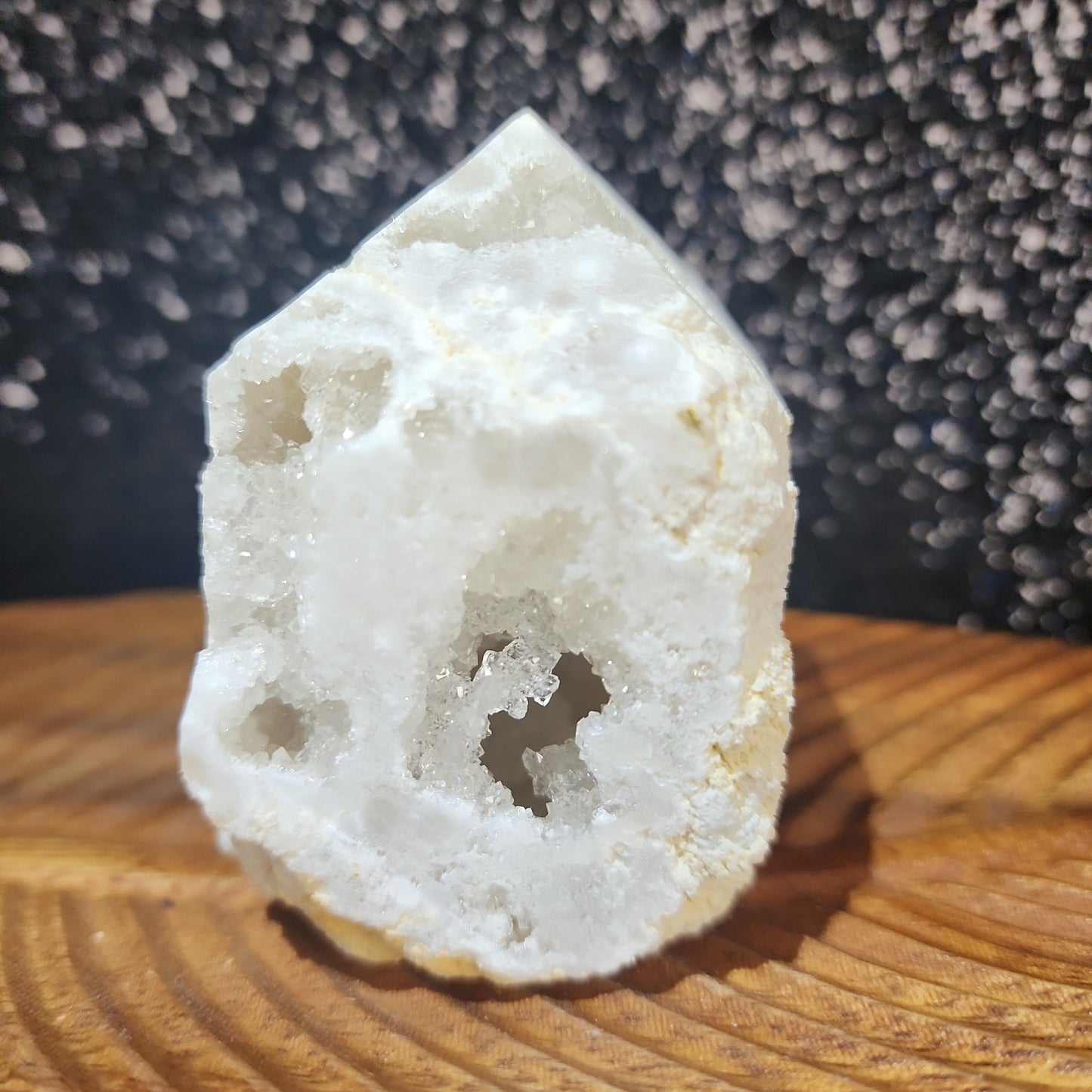 Clear Quartz Druzy House - MagicBox Crystals