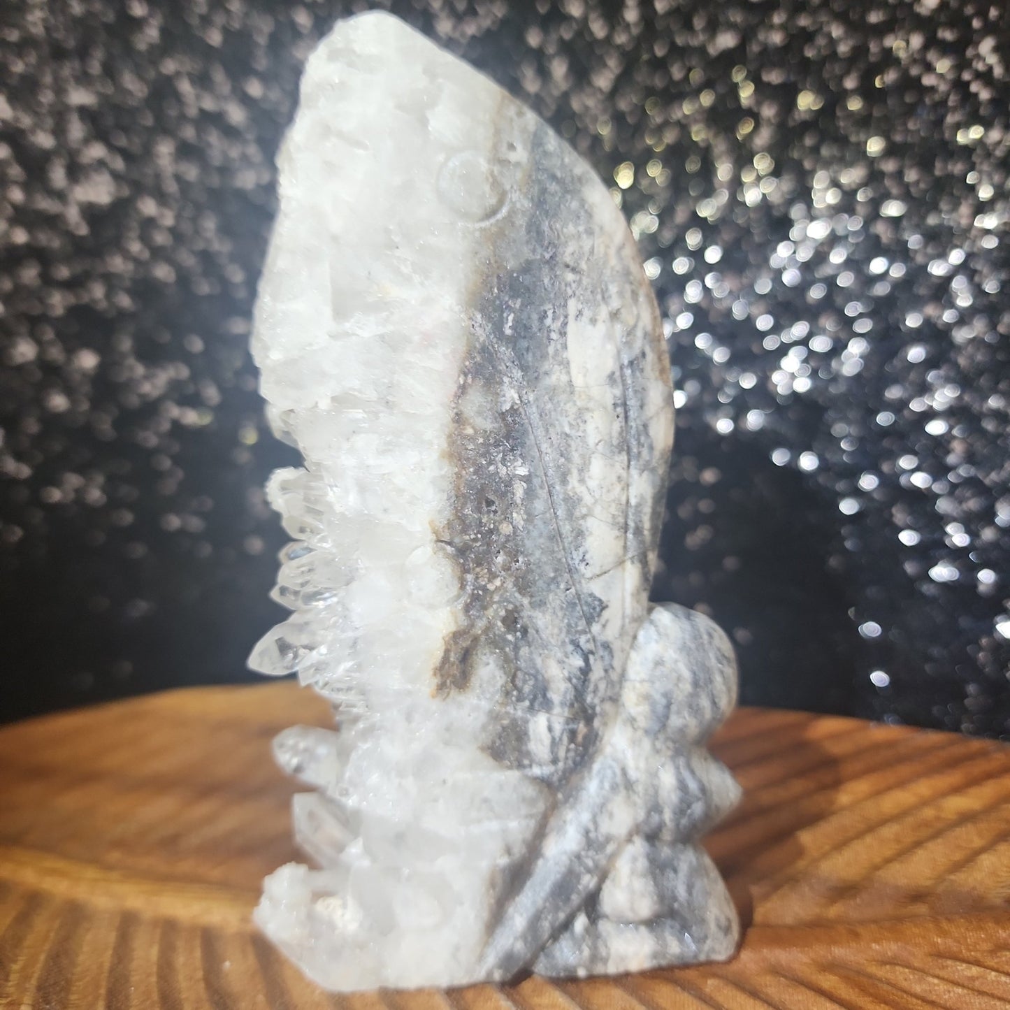 Clear Quartz Fairy Carving - MagicBox Crystals