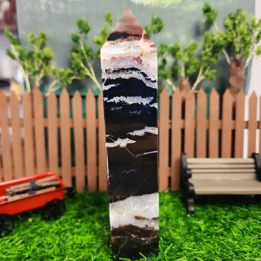 Dendritic Opal Tower - MagicBox Crystals