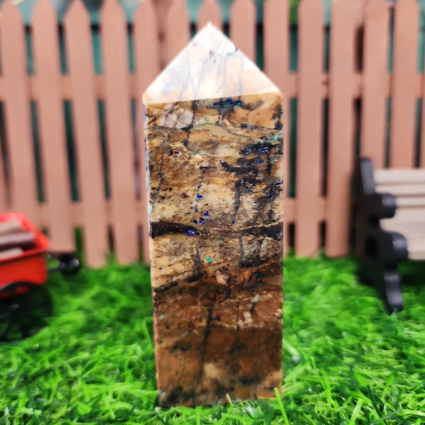 Dendritic Opal Tower - MagicBox Crystals