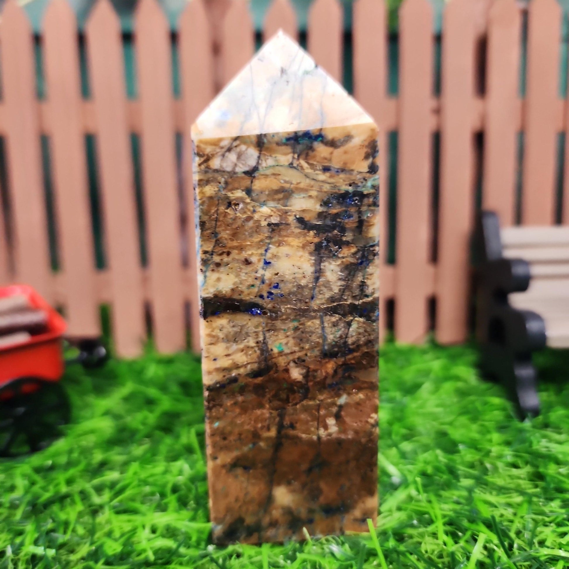 Dendritic Opal Tower - MagicBox Crystals