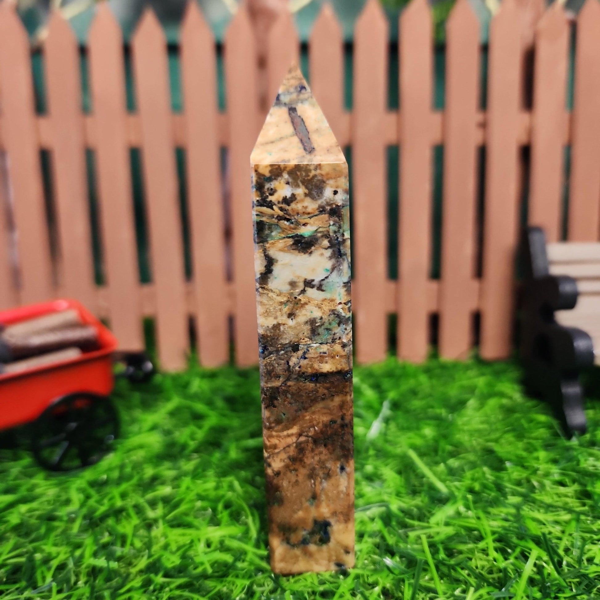 Dendritic Opal Tower - MagicBox Crystals