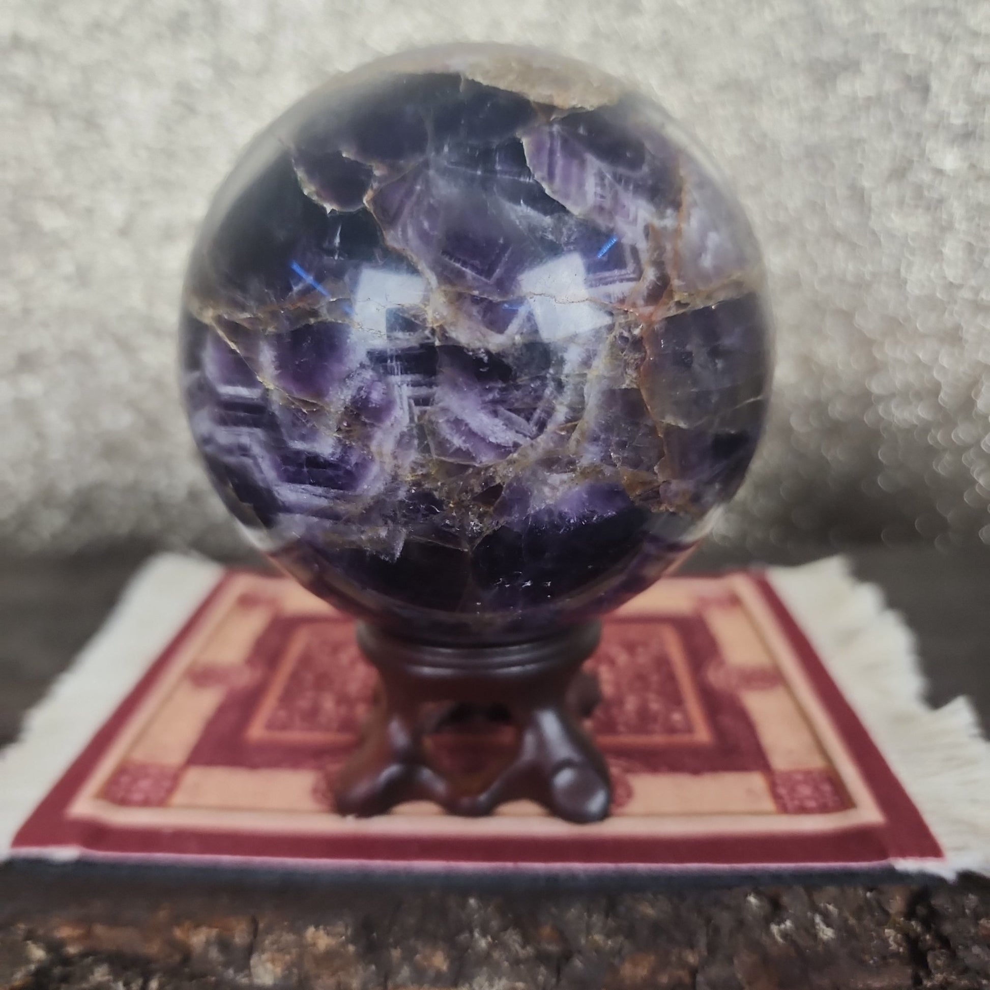 Dream Amethyst Sphere - MagicBox Crystals