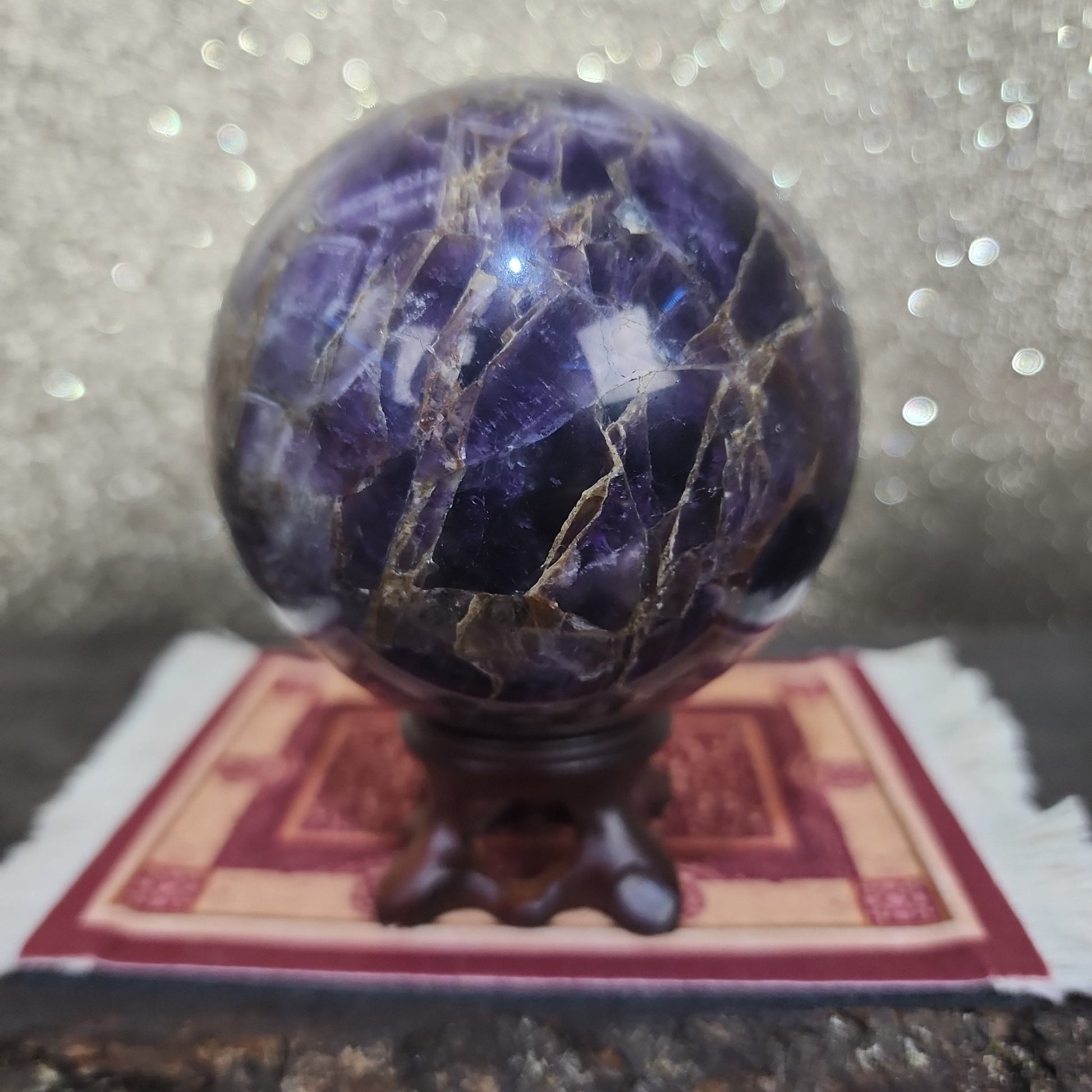 Dream Amethyst Sphere - MagicBox Crystals