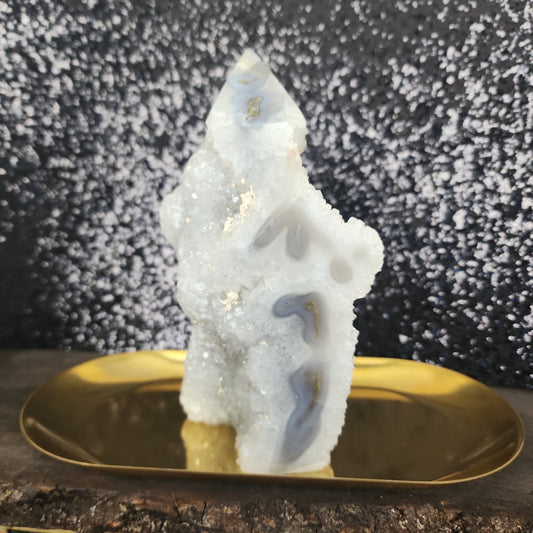 Druzy Agate Tower - MagicBox Crystals