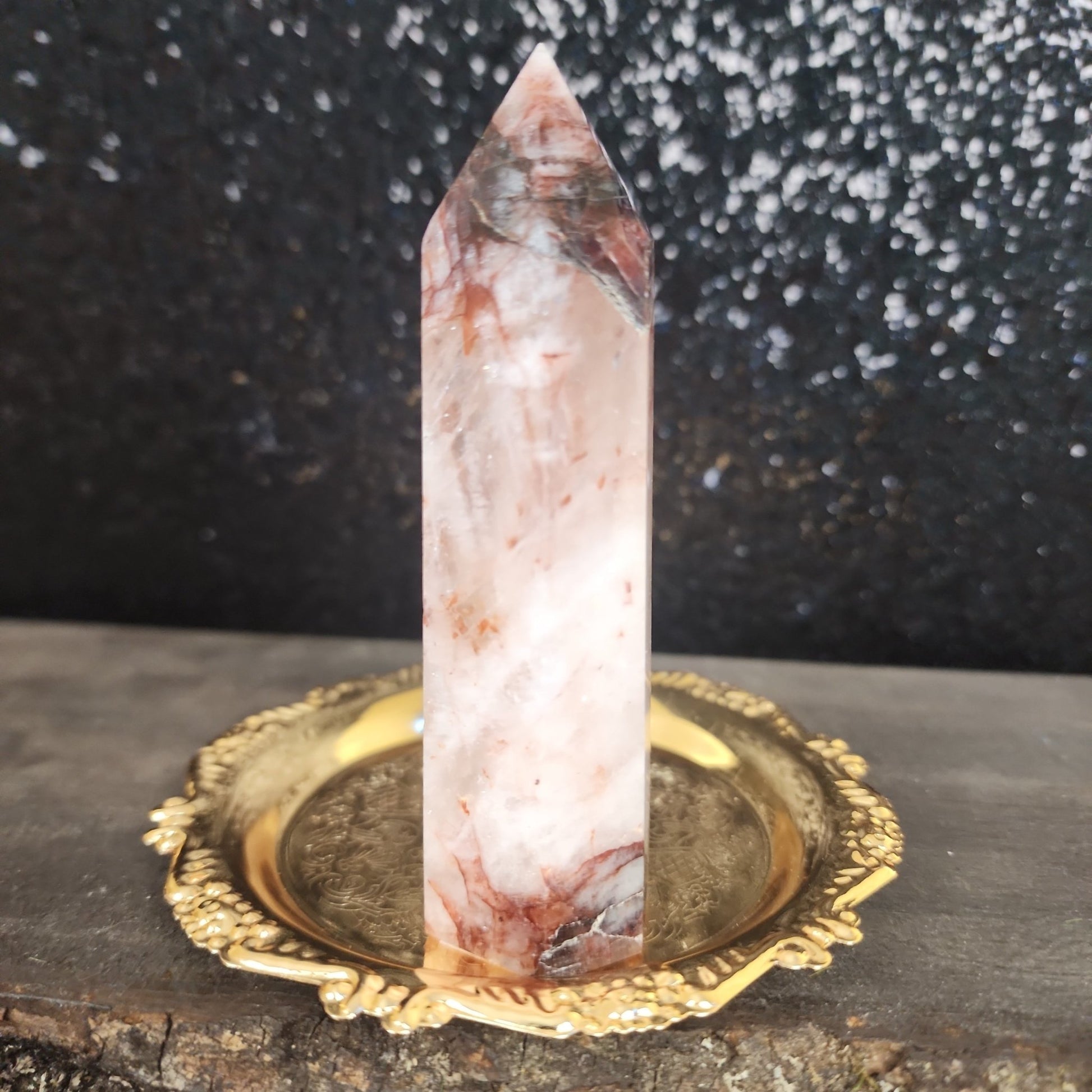 Fire Quartz Tower - MagicBox Crystals