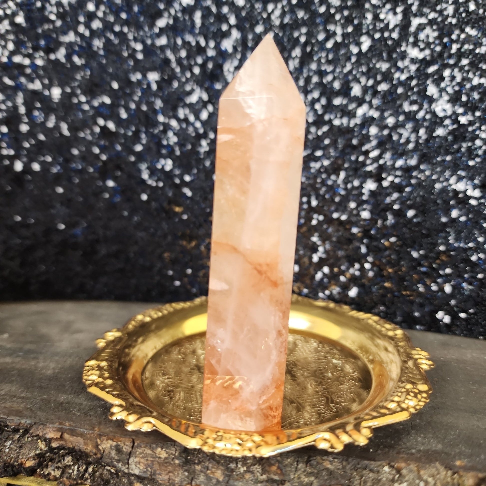 Fire Quartz Tower - MagicBox Crystals