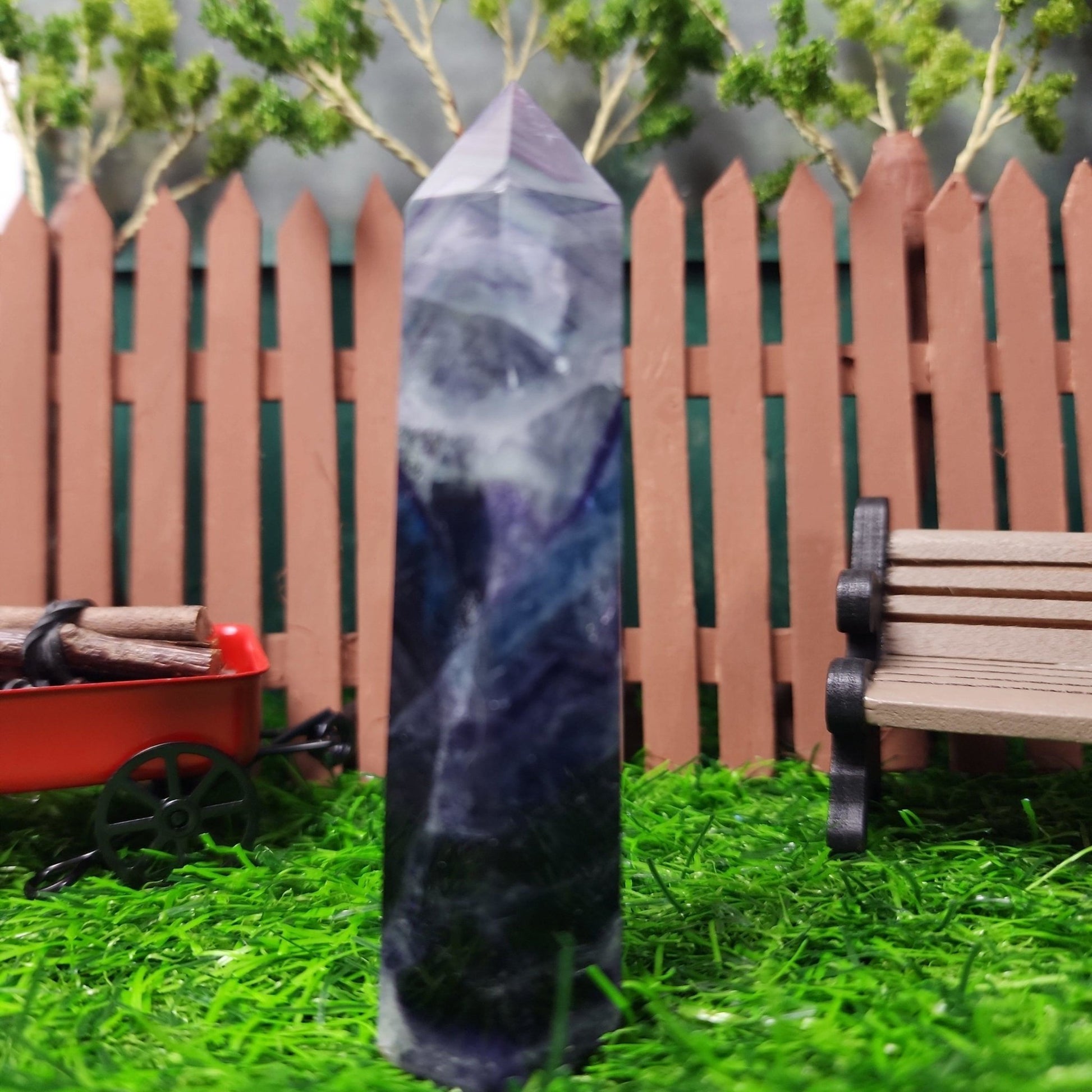 Fluorite Tower - MagicBox Crystals