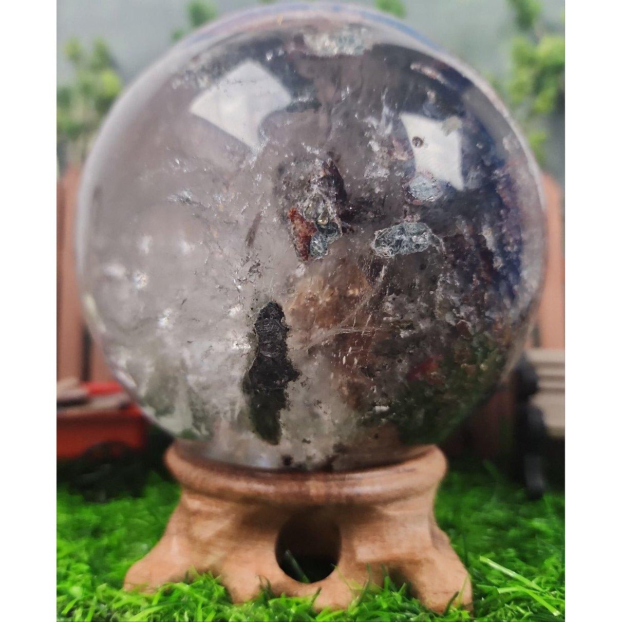 Garden Quartz Sphere - MagicBox Crystals