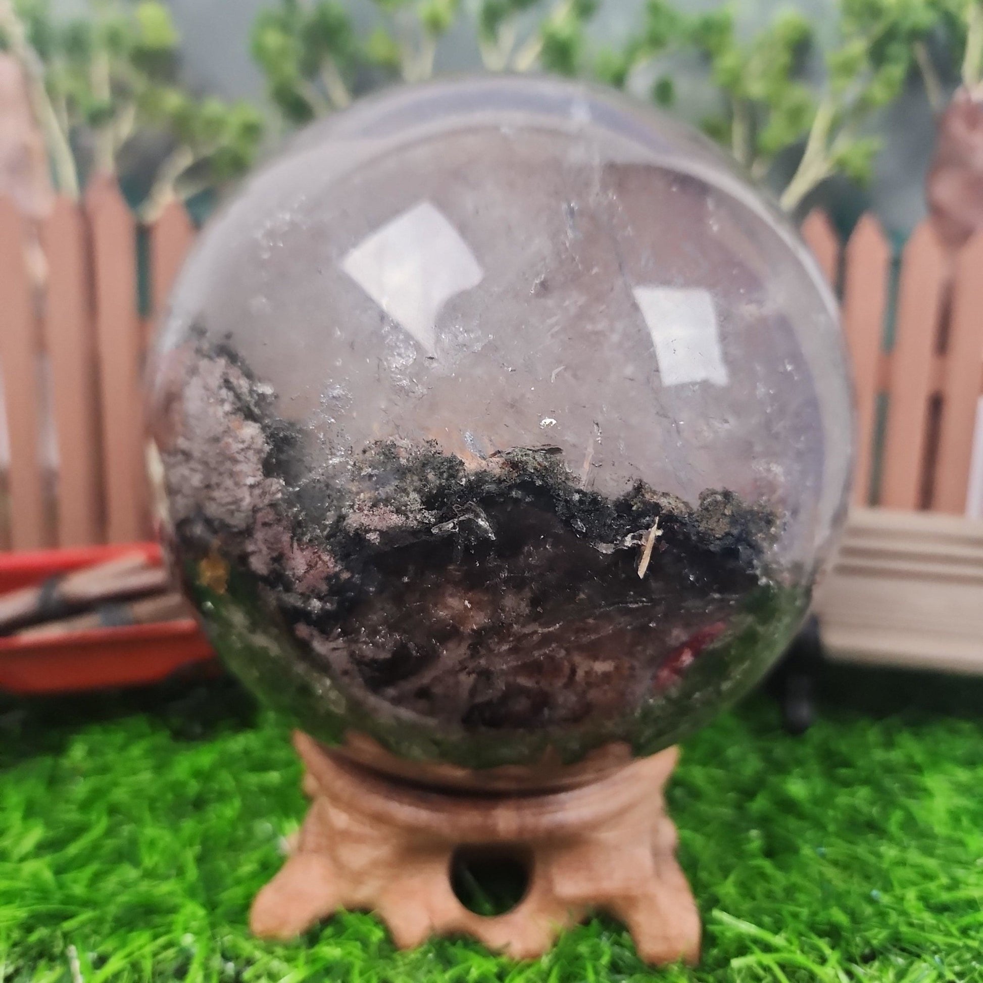 Garden Quartz Sphere - MagicBox Crystals