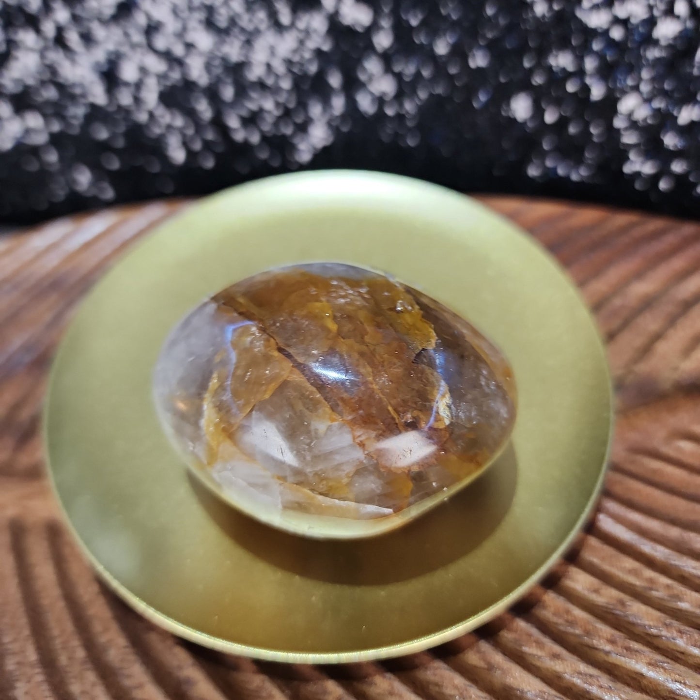 Golden Healer Palmstone - MagicBox Crystals