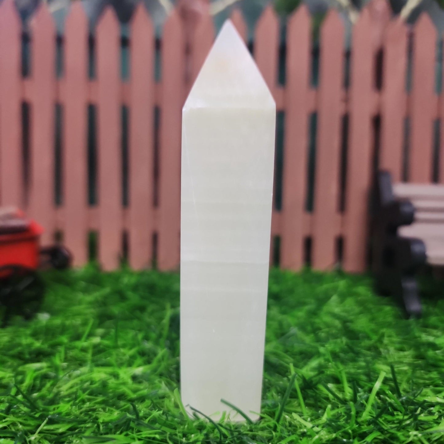 Green Onyx Tower - MagicBox Crystals