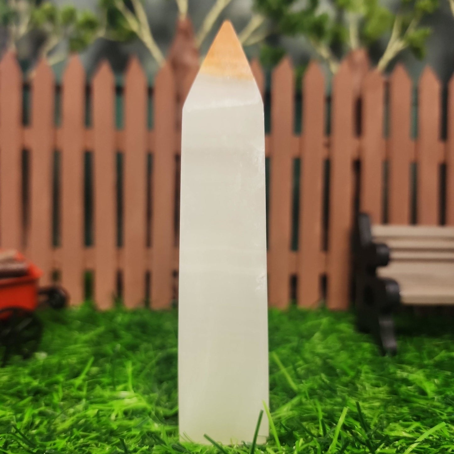 Green Onyx Tower - MagicBox Crystals