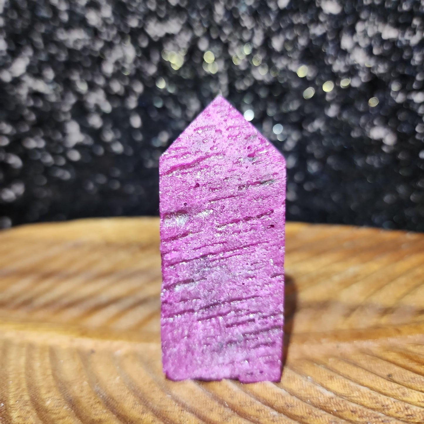 Honeycomb Ruby Tower - MagicBox Crystals