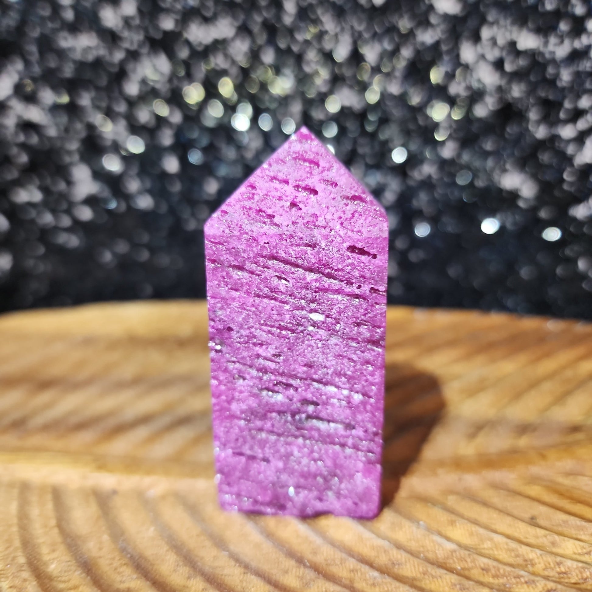 Honeycomb Ruby Tower - MagicBox Crystals