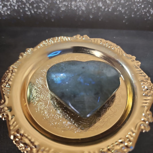 Labradorite Heart - MagicBox Crystals