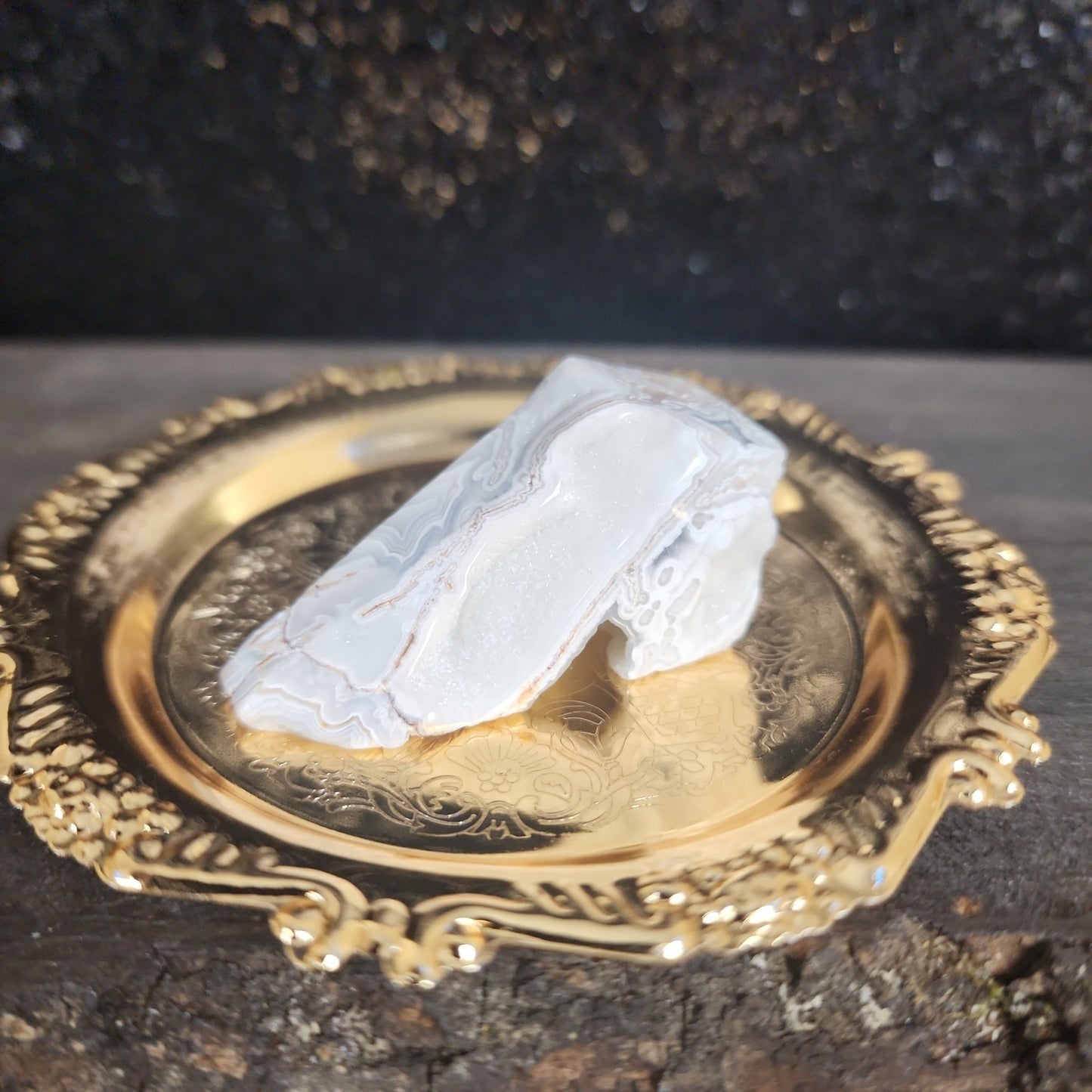 Mexican Lace Agate Freeform - MagicBox Crystals