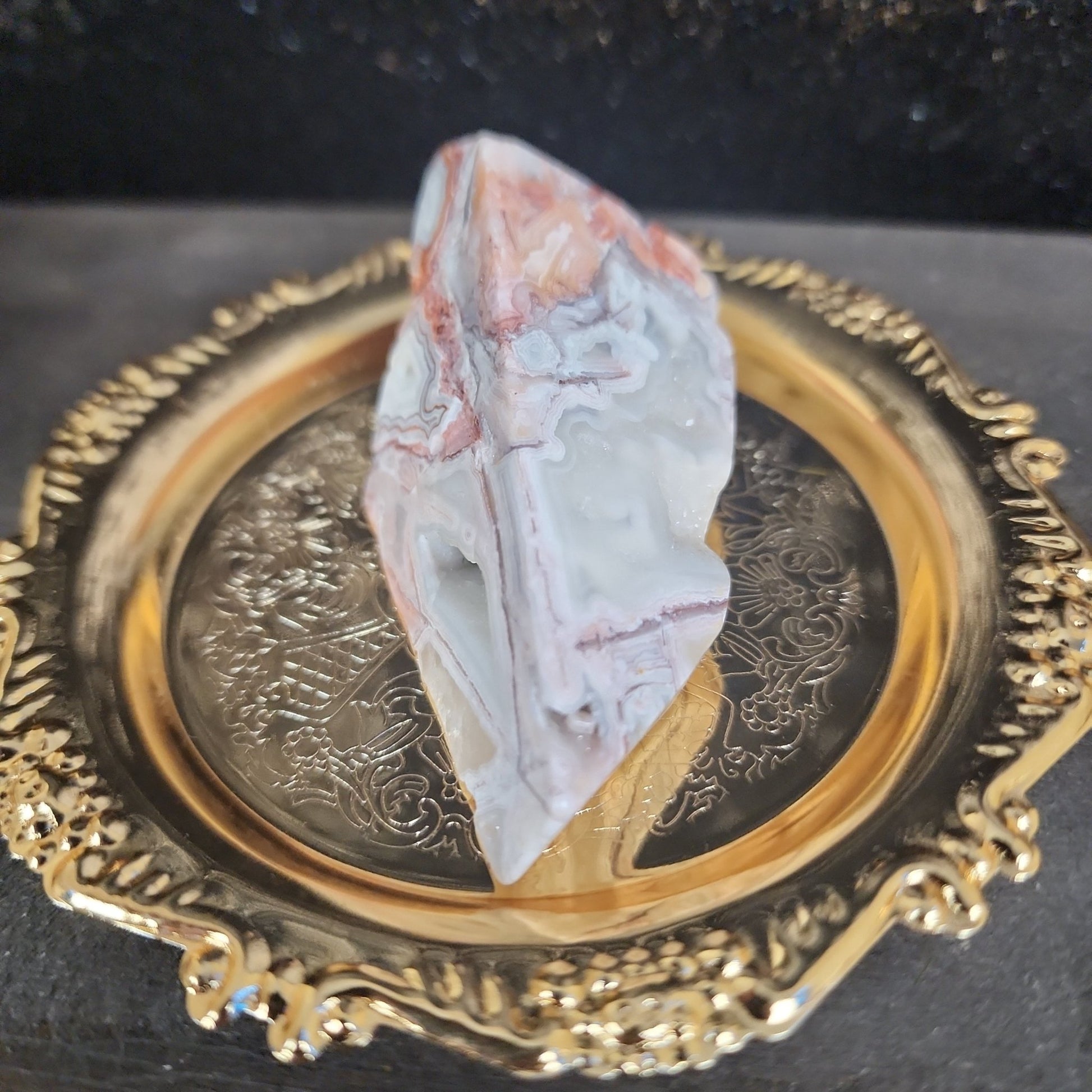 Mexican Lace Agate Freeform - MagicBox Crystals