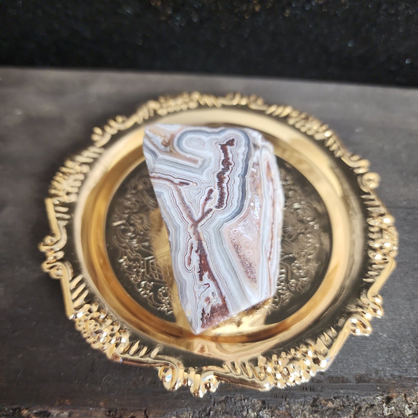 Mexican Lace Agate Freeform - MagicBox Crystals