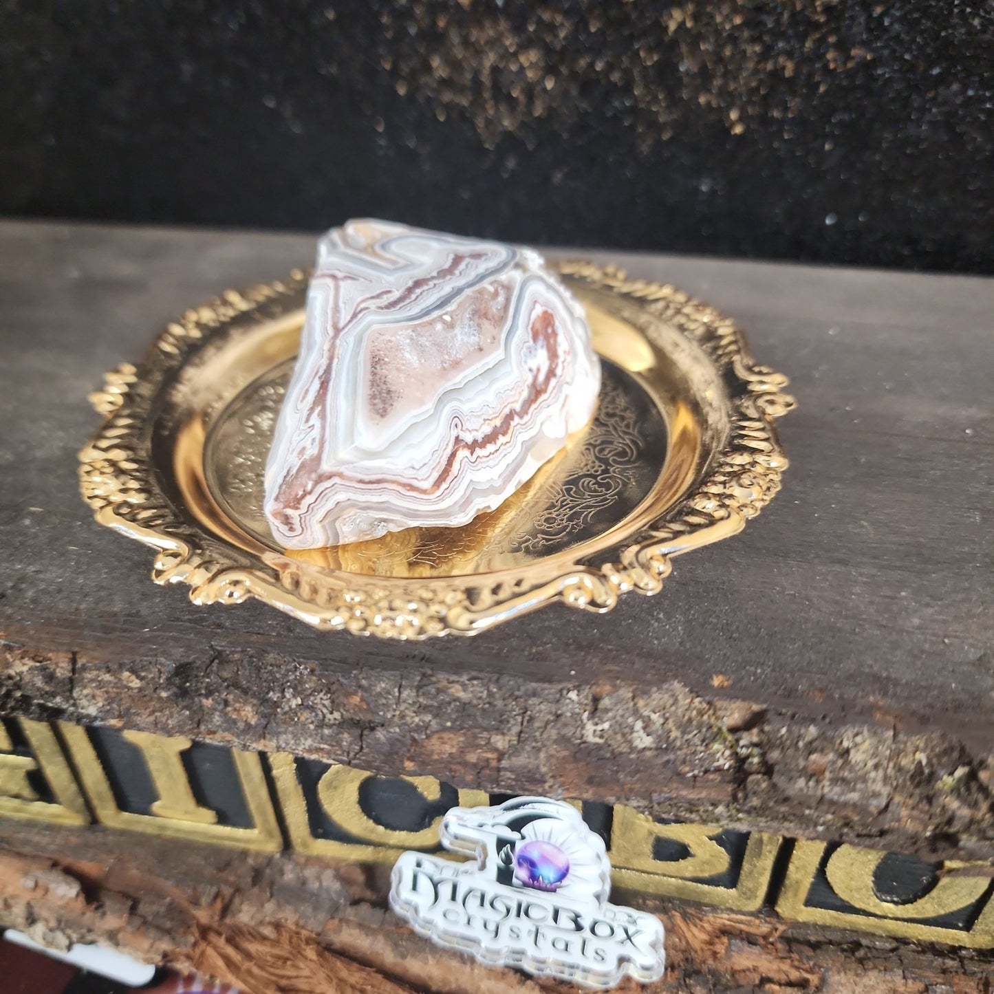 Mexican Lace Agate Freeform - MagicBox Crystals