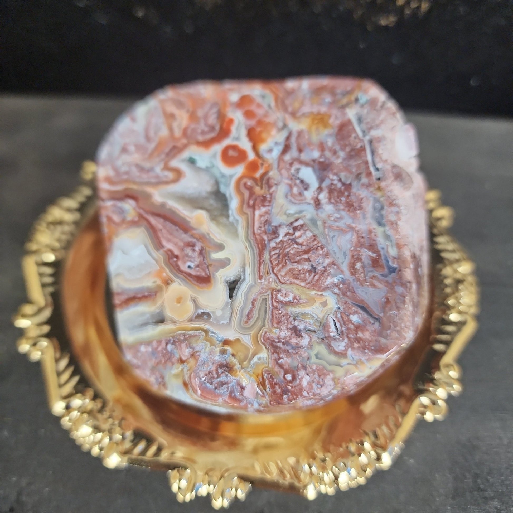 Mexican Lace Agate Freeform - MagicBox Crystals