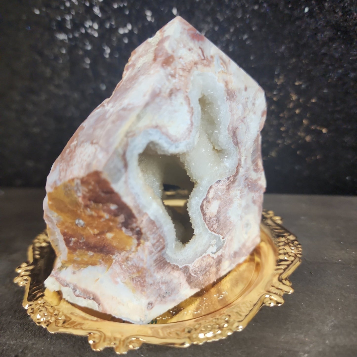 Mexican Lace Agate Freeform - MagicBox Crystals