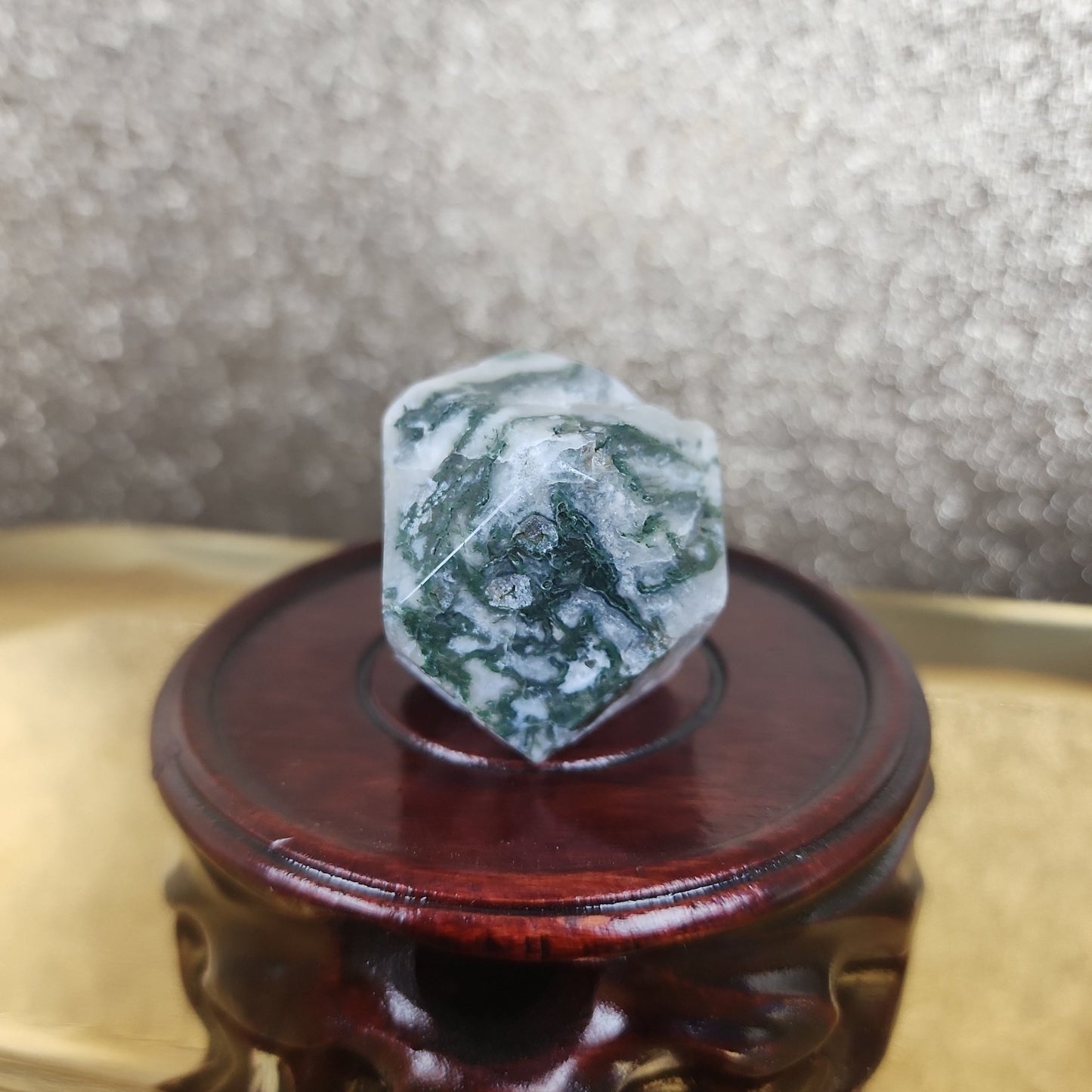 Moss Agate Freeform - MagicBox Crystals