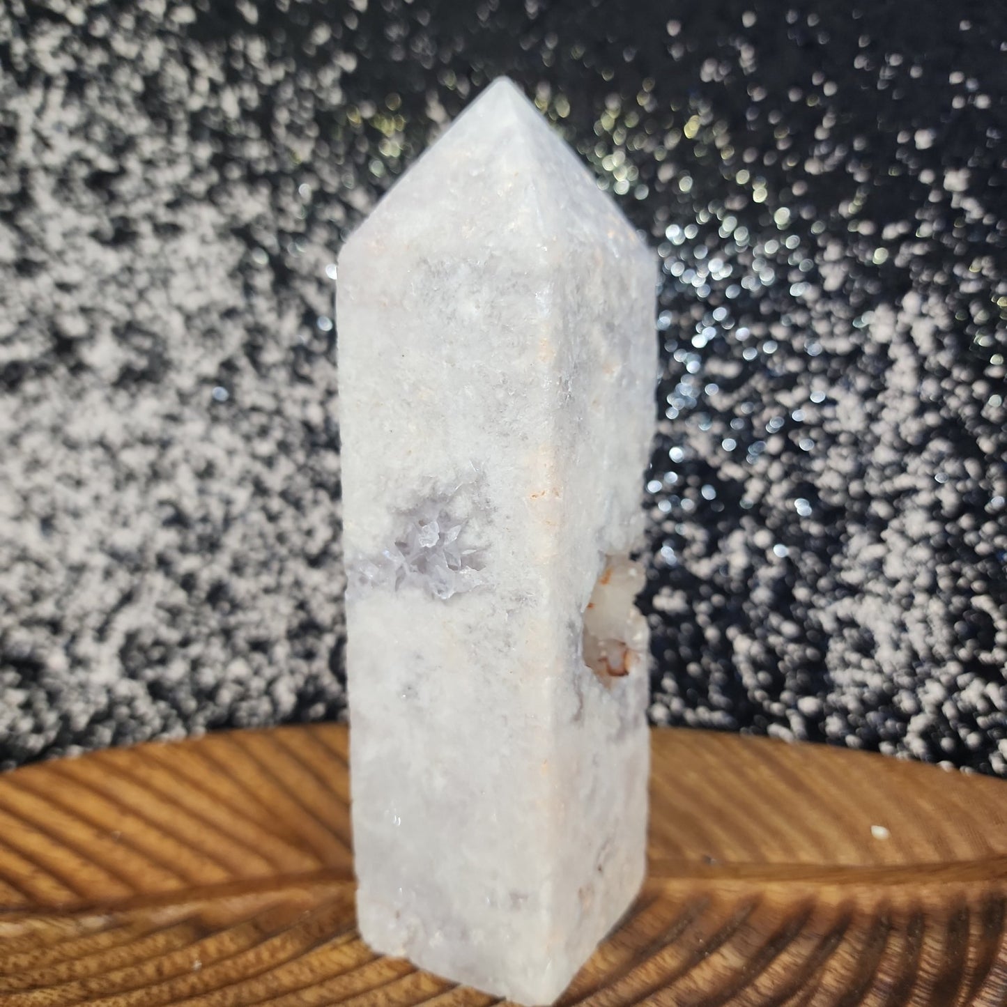 Pink Amethyst Agate Tower - MagicBox Crystals