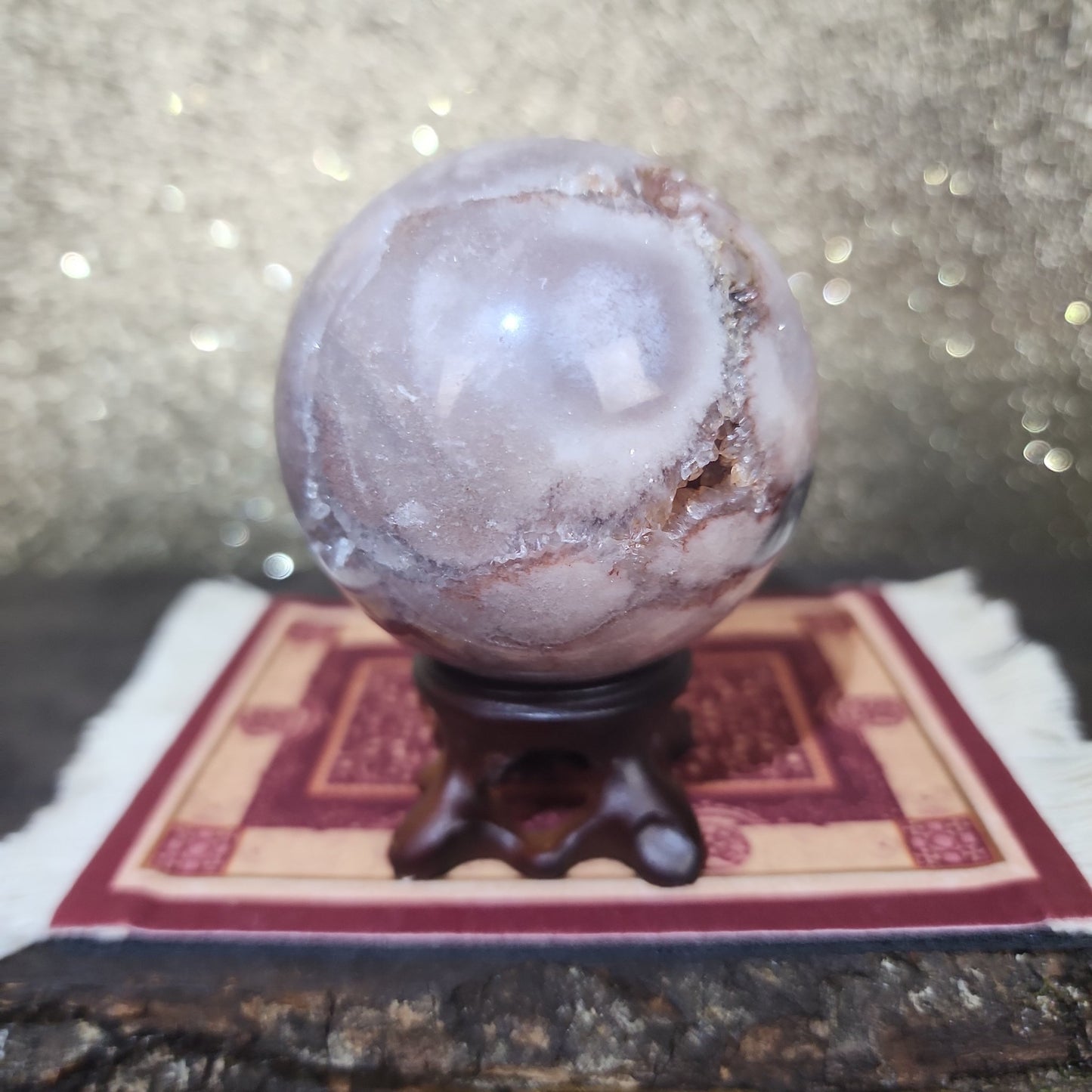 Pink Amethyst Sphere - MagicBox Crystals