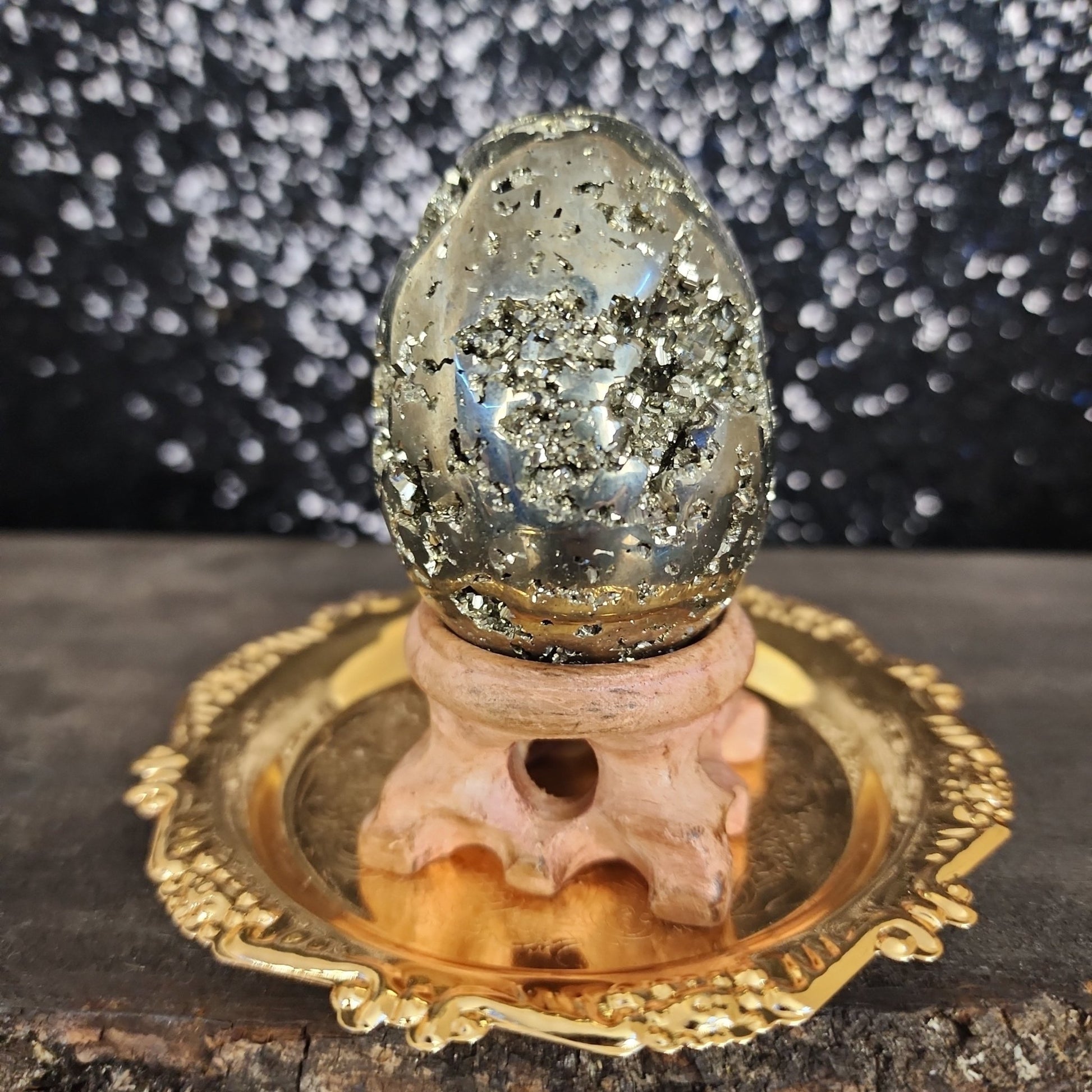 Pyrite Egg - MagicBox Crystals