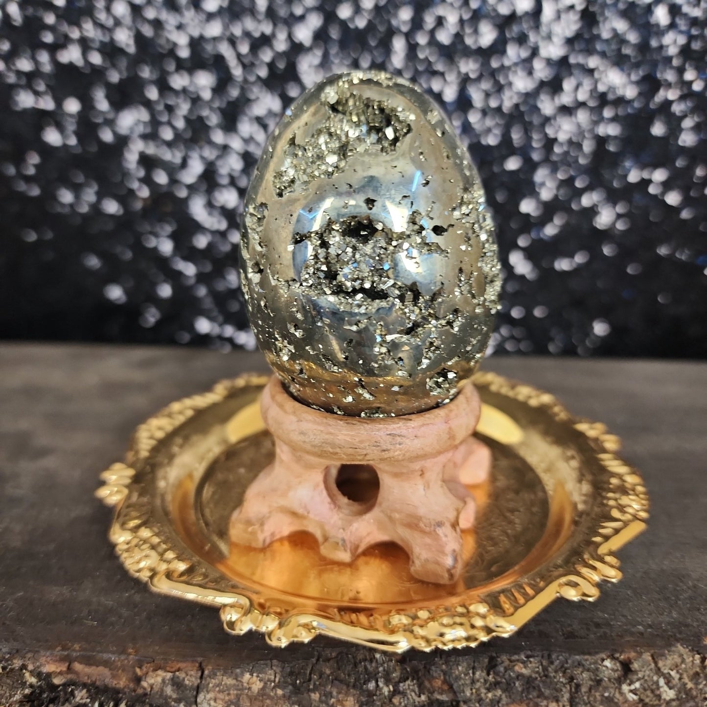Pyrite Egg - MagicBox Crystals