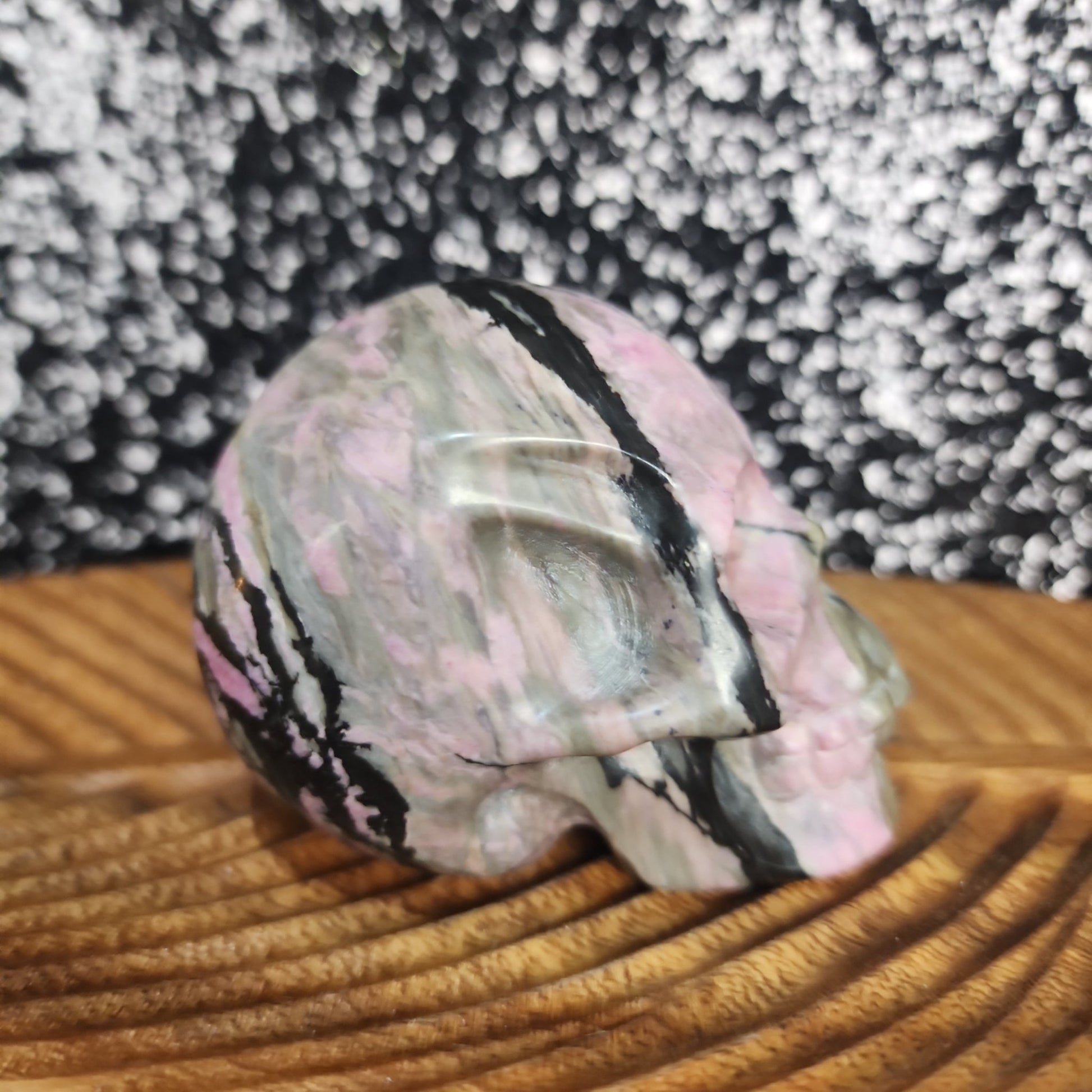 Rhodonite Skull - MagicBox Crystals