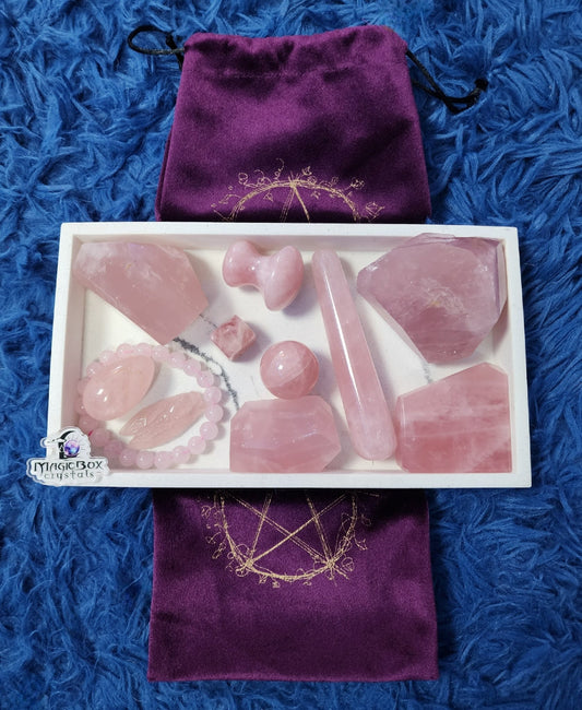 Rose Quartz Bundle - MagicBox Crystals
