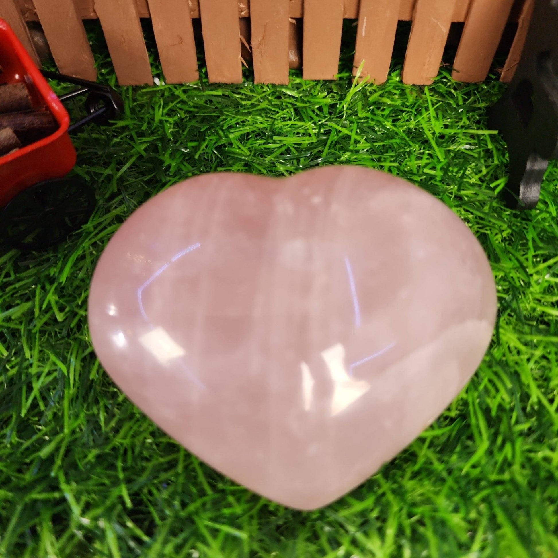 Rose Quartz Heart - MagicBox Crystals