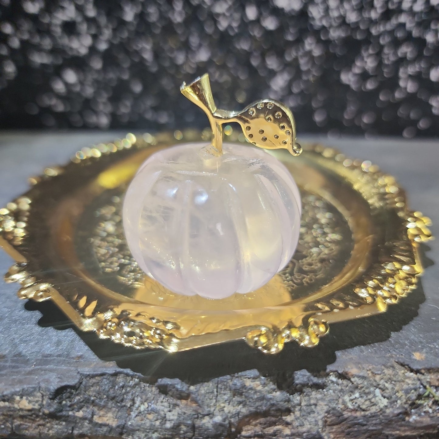 Rose Quartz Pumpkin - MagicBox Crystals