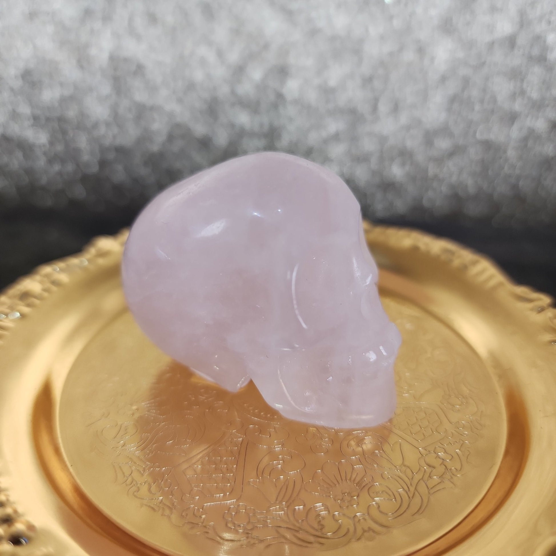Rose Quartz Skull - MagicBox Crystals