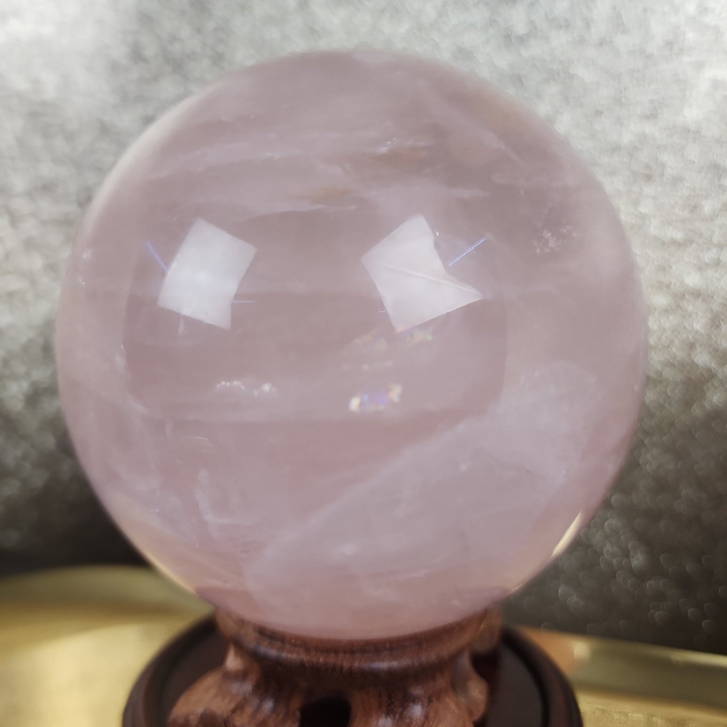Rose Quartz Sphere - MagicBox Crystals