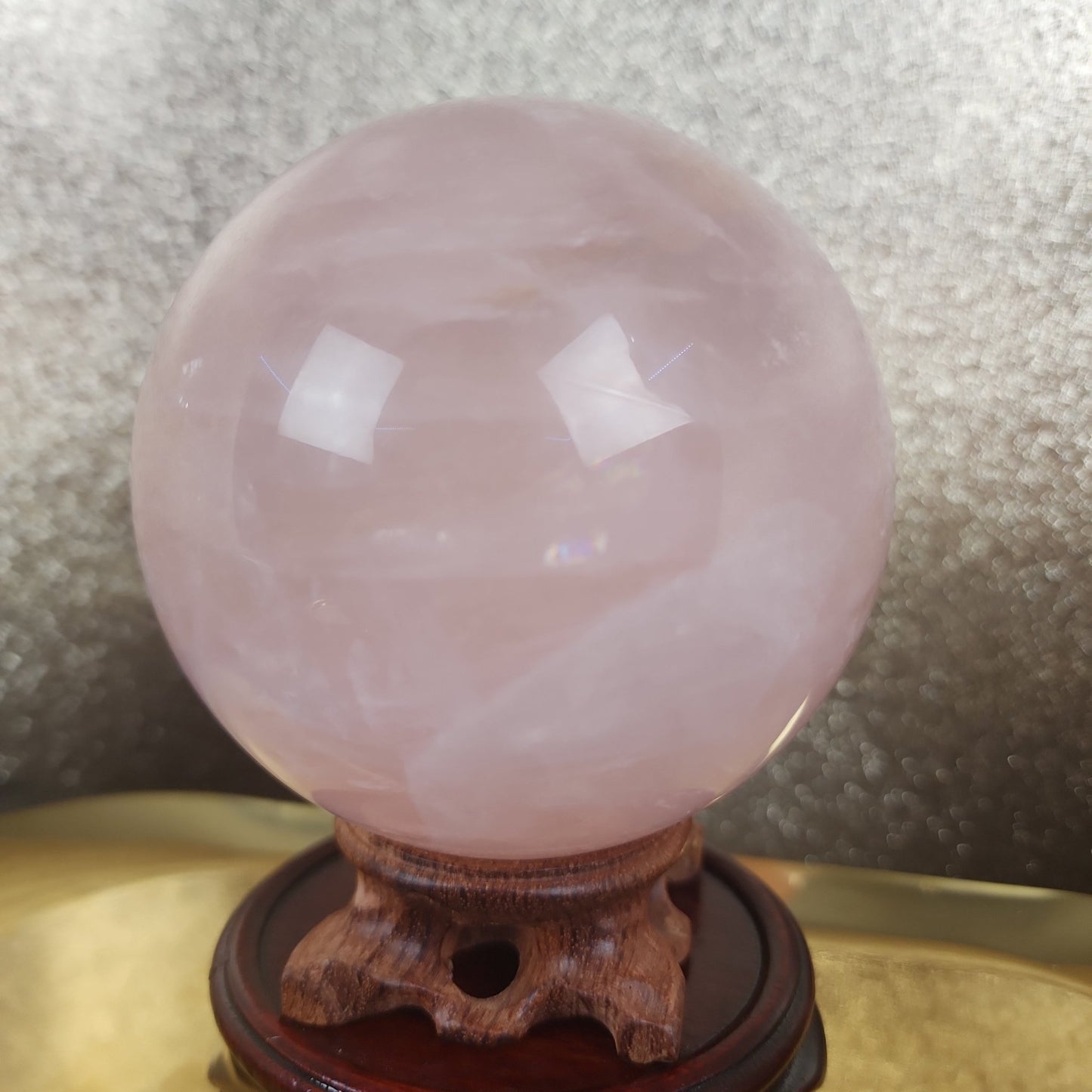 Rose Quartz Sphere - MagicBox Crystals
