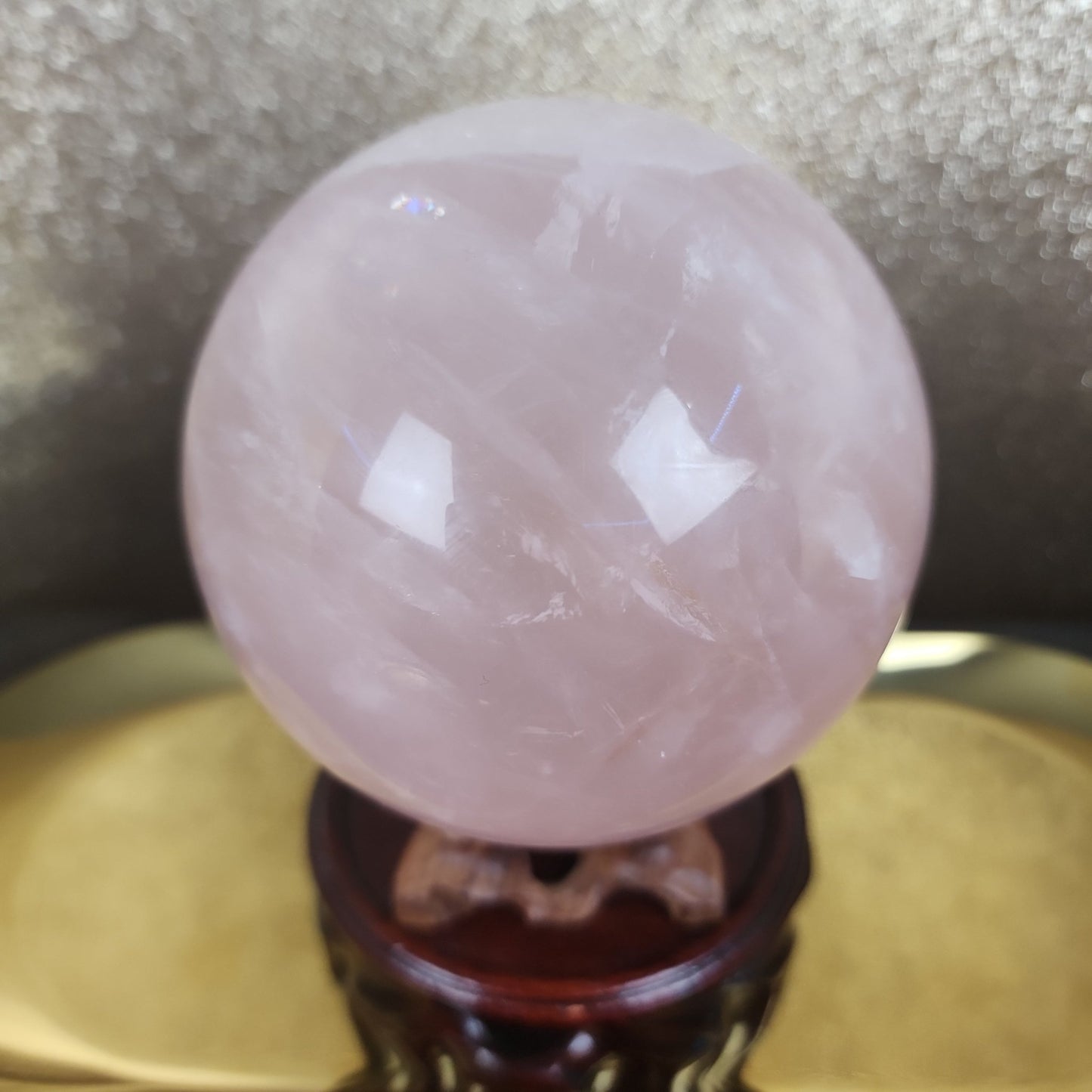 Rose Quartz Sphere - MagicBox Crystals