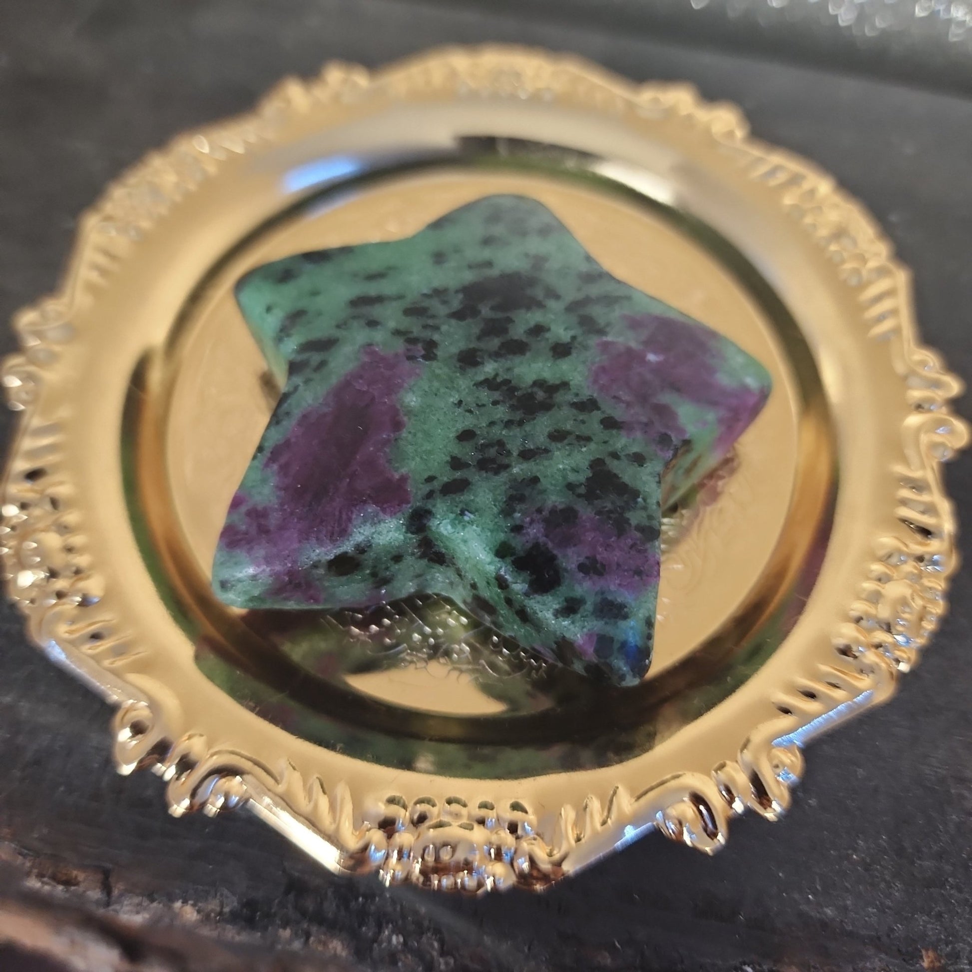 Ruby Zoisite Star - MagicBox Crystals