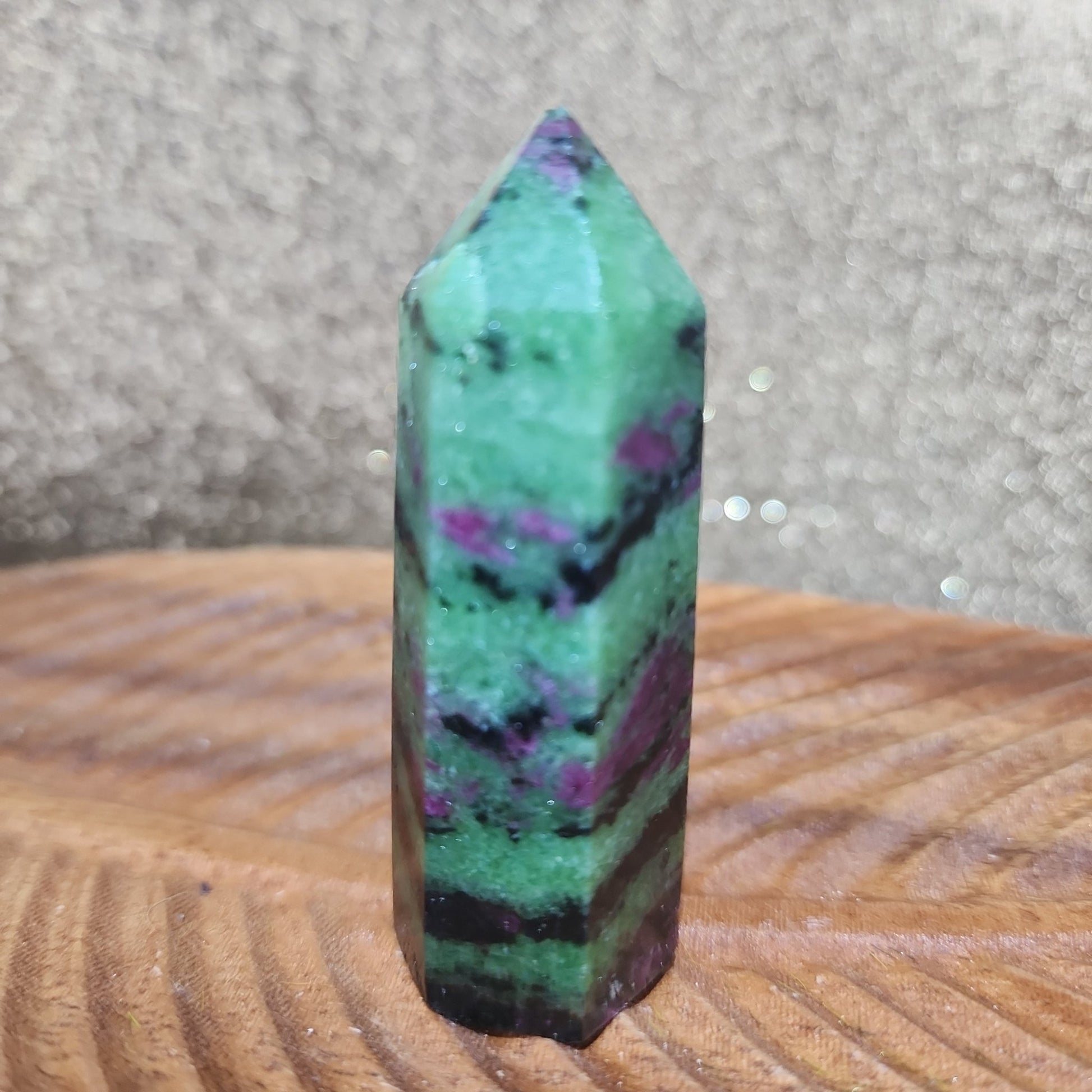 Ruby Zoisite Tower - MagicBox Crystals