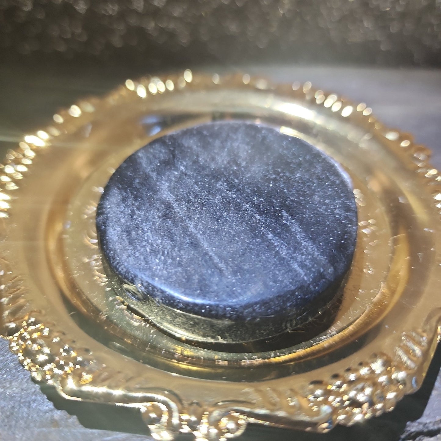 Silver Obsidian Moon - MagicBox Crystals