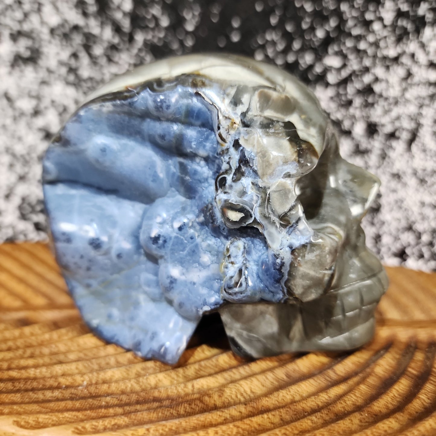 Volcanic Agate Skull - MagicBox Crystals