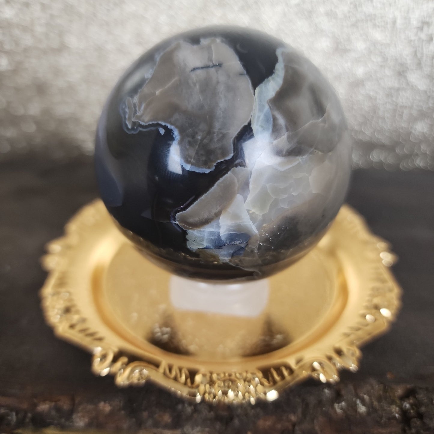 Volcanic Agate Sphere - MagicBox Crystals