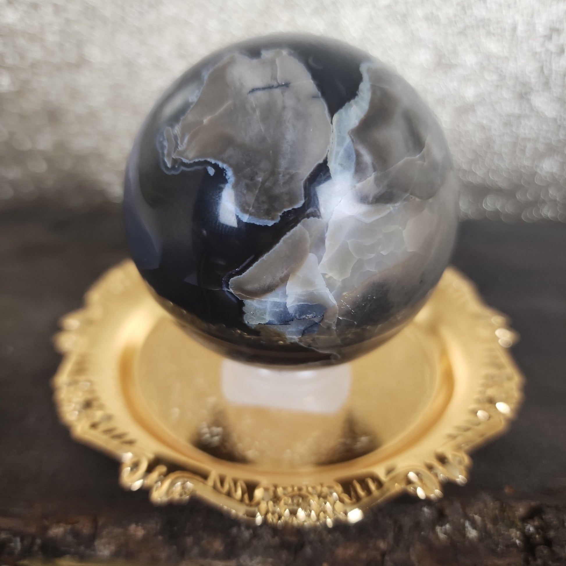 Volcanic Agate Sphere - MagicBox Crystals