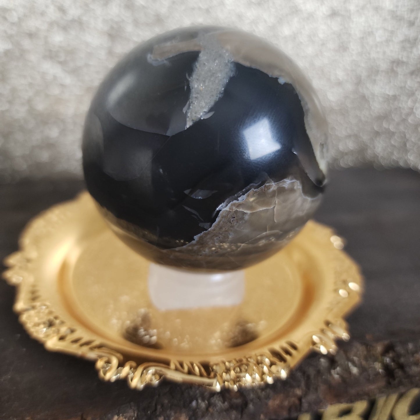 Volcanic Agate Sphere - MagicBox Crystals
